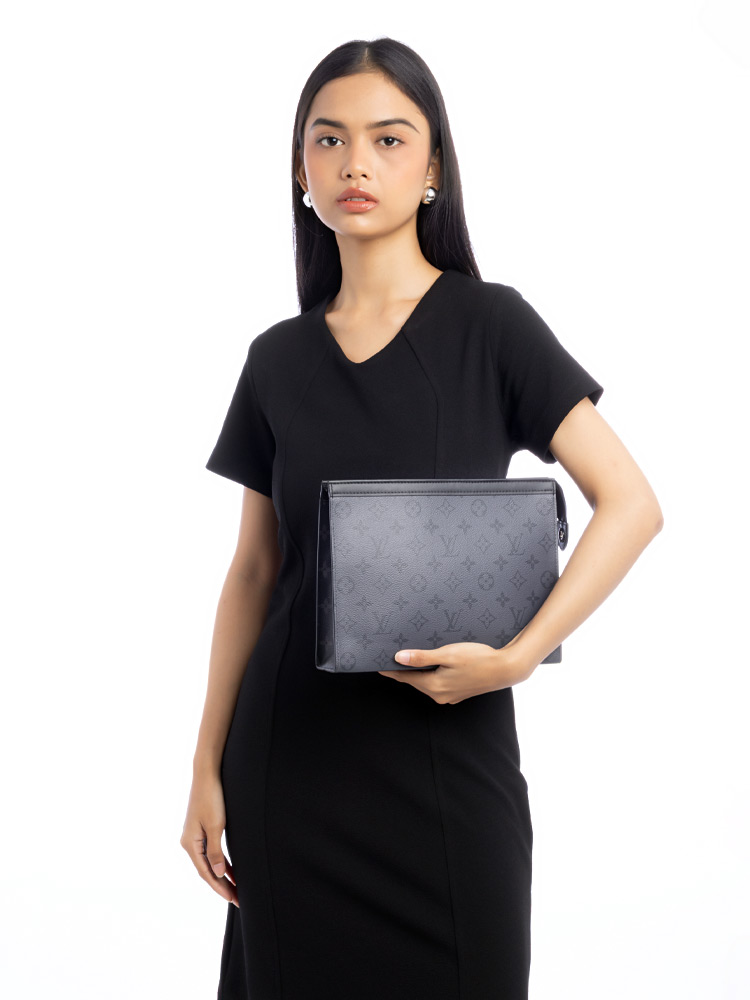 Monogram Eclipse Reverse Pochette Voyage MM