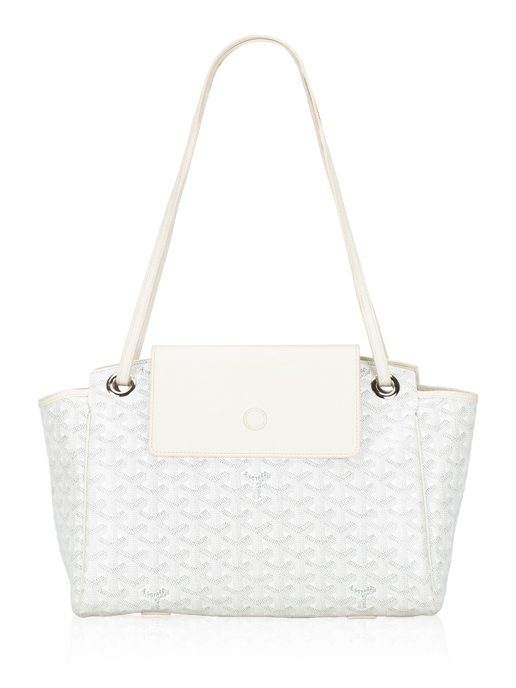 Goyardine Rouette PM White
