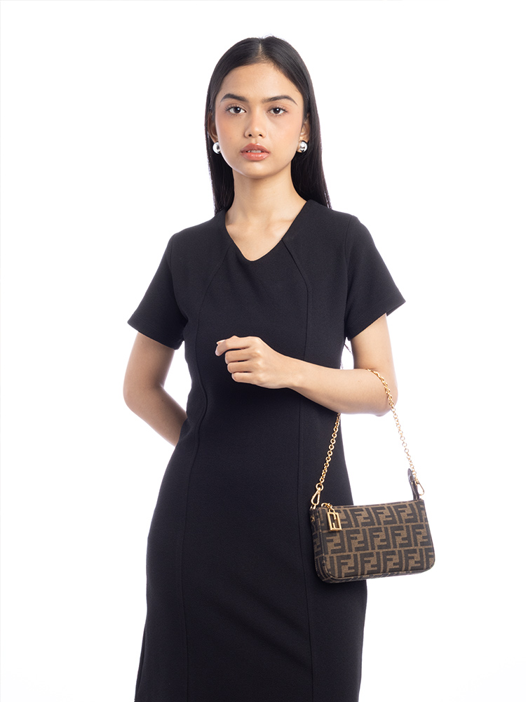 Jacquard FF 1974 Baguette Pouchette Tobacco Moro Sand