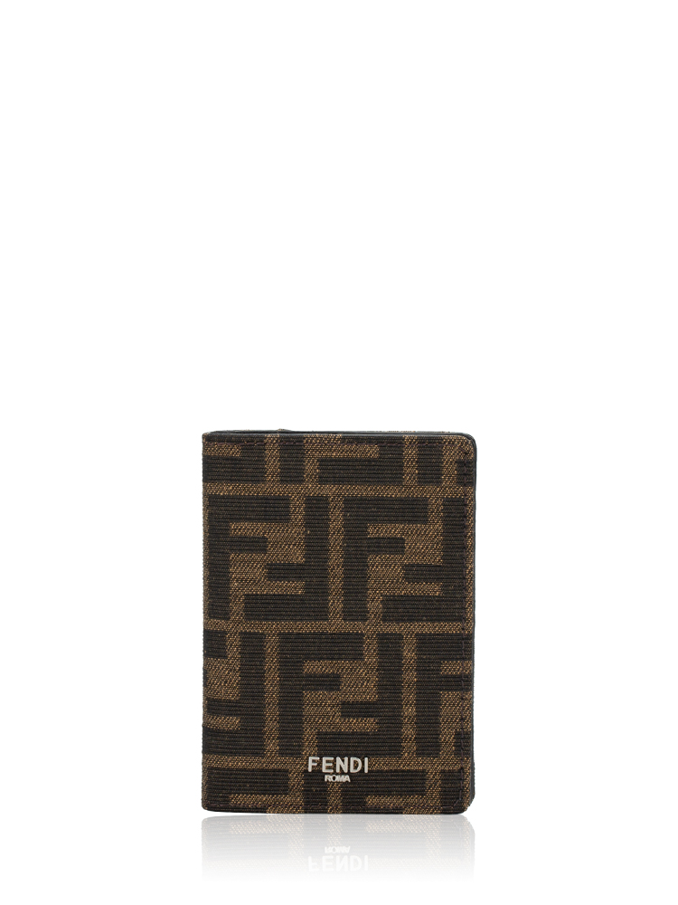 Zucca FF 1974 Vertical Card Case Tobacco
