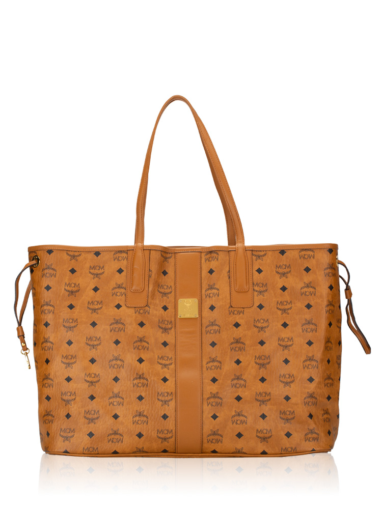Visetos Liz Reversible Large Shopper Cognac