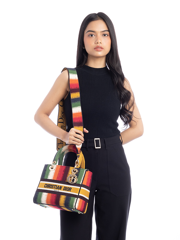 Toile D-Stripes Medium Lady D-Lite Multicolor