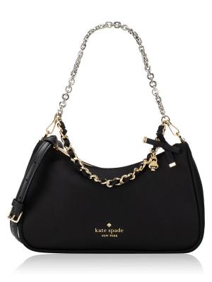 Margot Nylon Medium Convertible Crossbody Black