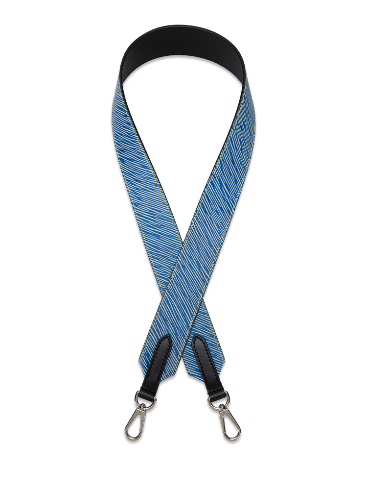 Epi Bandouliere Shoulder Strap Denim Noir