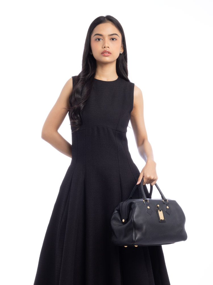 Cuir Cinema Intrigue Black