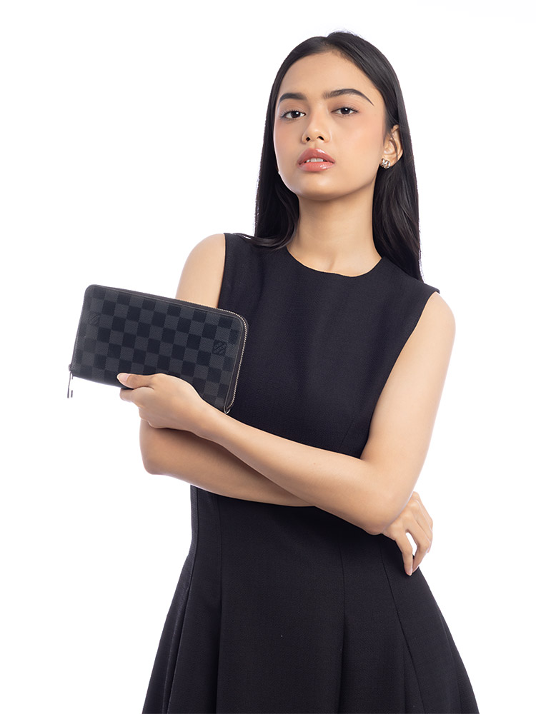 Damier Graphite Zippy Organizer