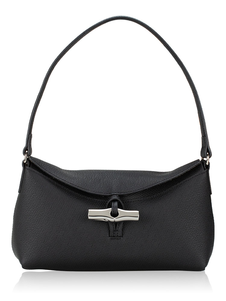 Le Roseau Small Hobo Bag Black