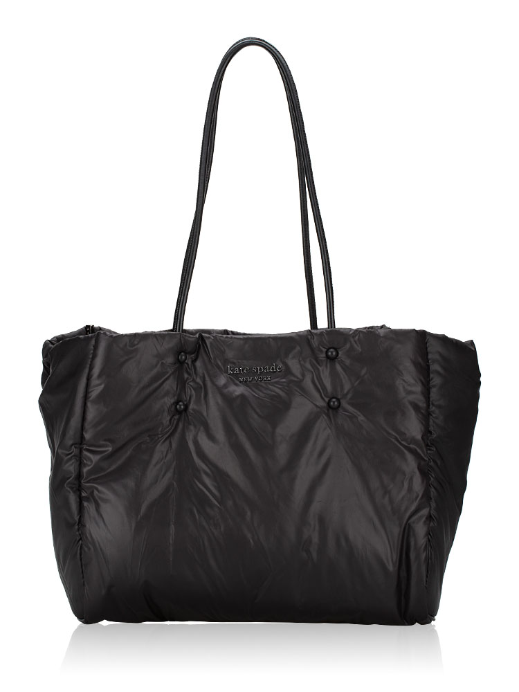 Everything Puffy Large Tote Black