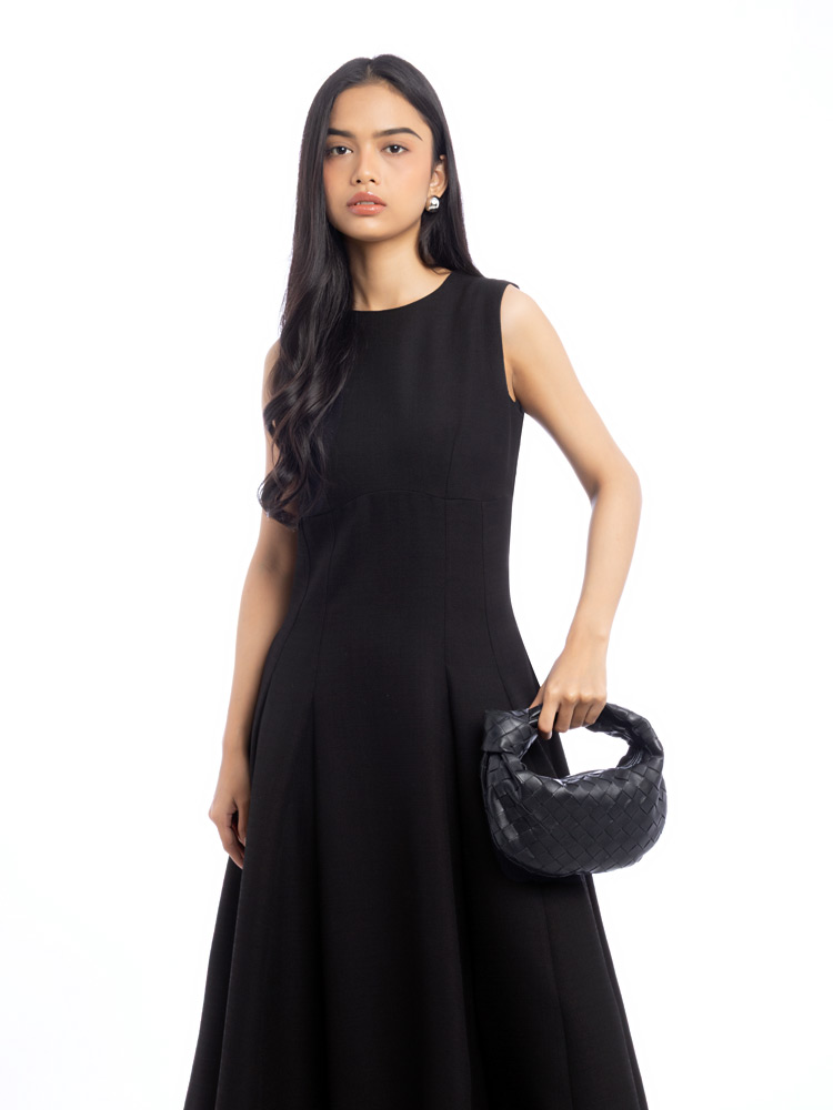 Nappa Intrecciato Mini Jodie Black