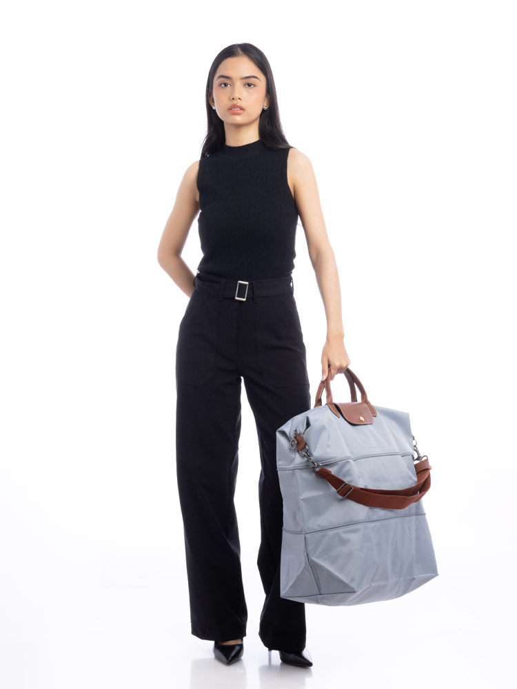 Le Pliage Original Expandable Travel Bag Acier