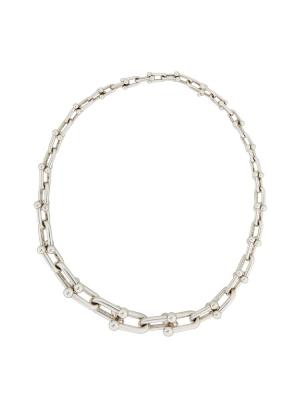 Sterling Silver HardWear Graduated Link Necklace