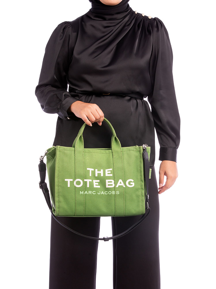 M0016161 The Canvas Medium Tote Green