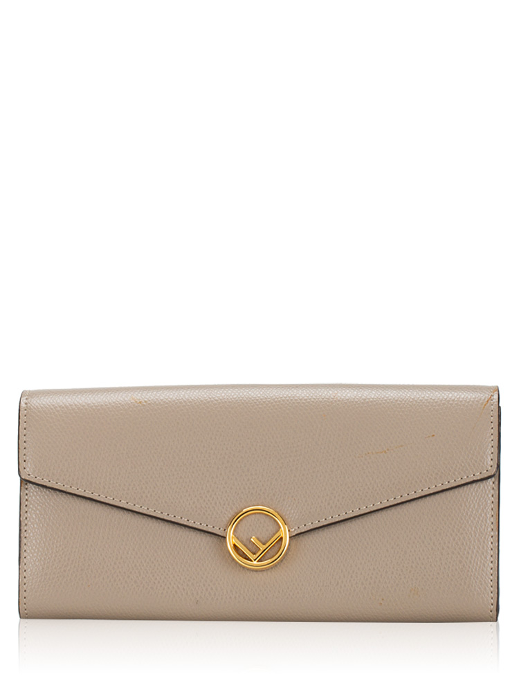 Vitello Cruise F is Fendi Envelope Wallet Tortora