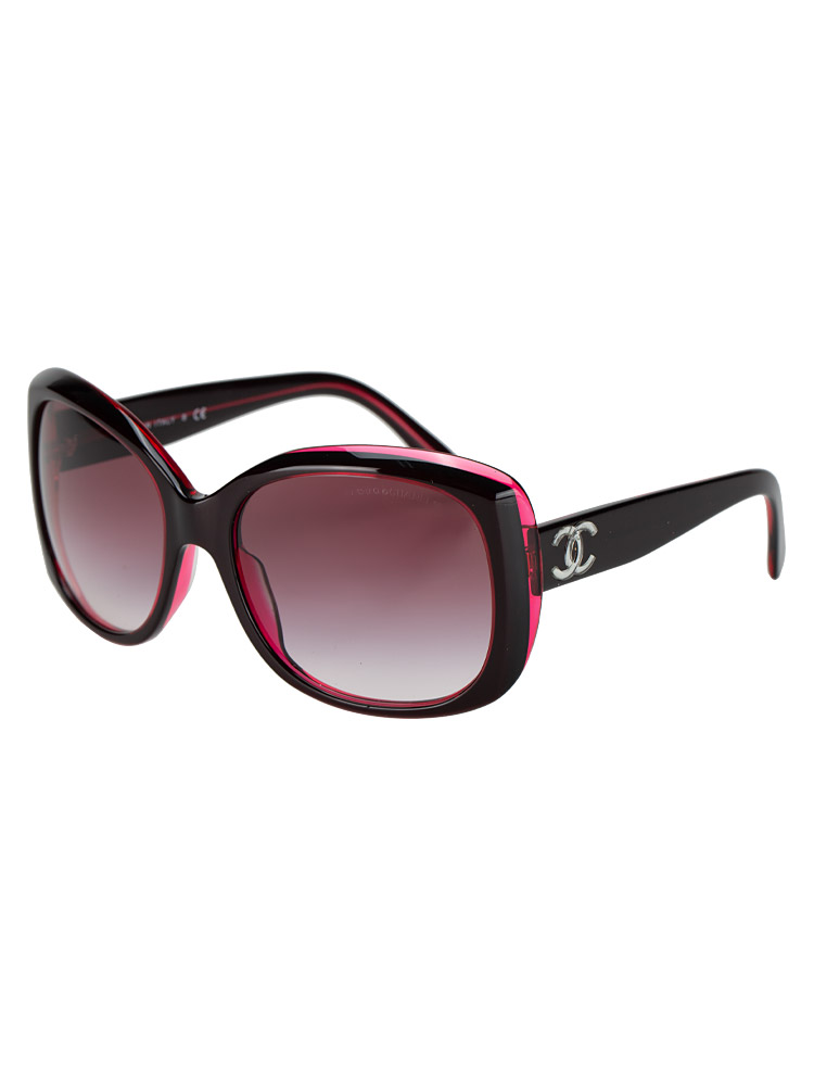 5183 CC Logo Sunglasses Red