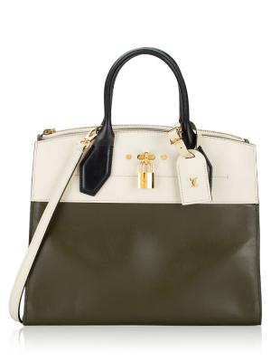 Taurillon City Steamer MM Kaki Creme Black