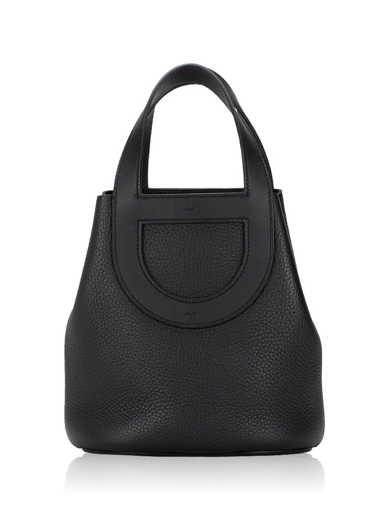 Taurillon Clemence Swift In-The-Loop 18 Bag Noir