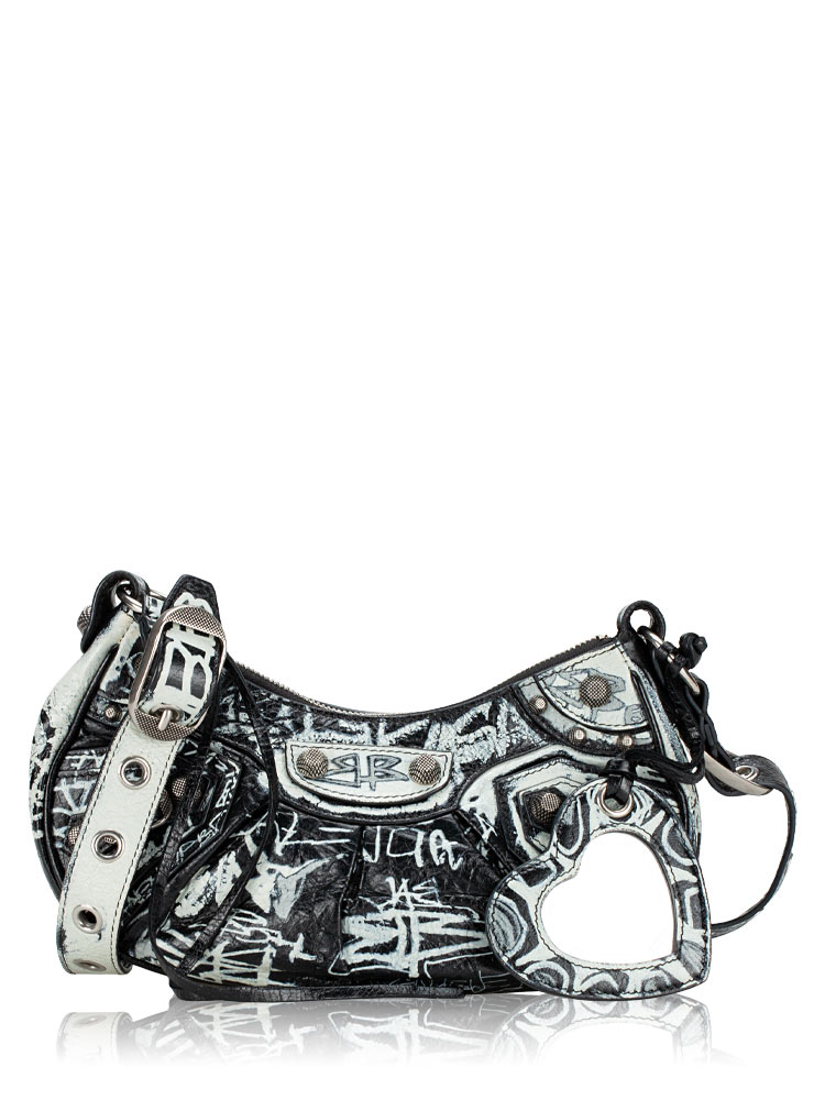 Graffiti Le Cagole XS Shoulder Bag Black