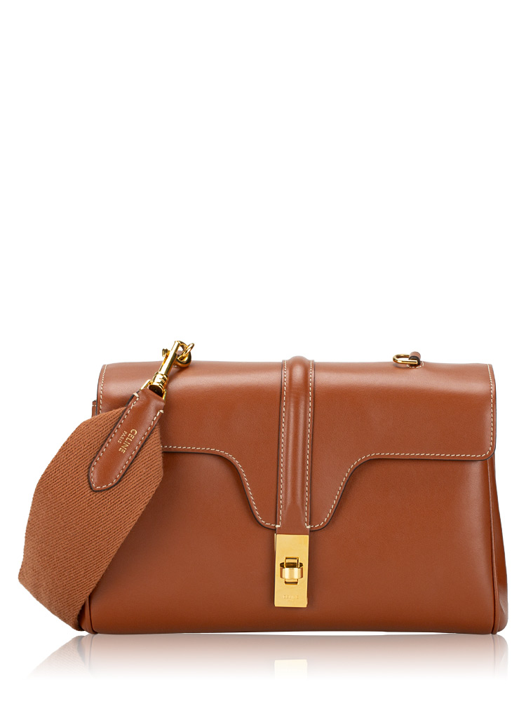 Smooth Calfskin Teen Soft 16 Shoulder Bag Tan