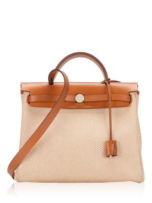 Vache Hunter Criss Viking Herbag Zip Retourne 31 PM Ecru Beige Naturel