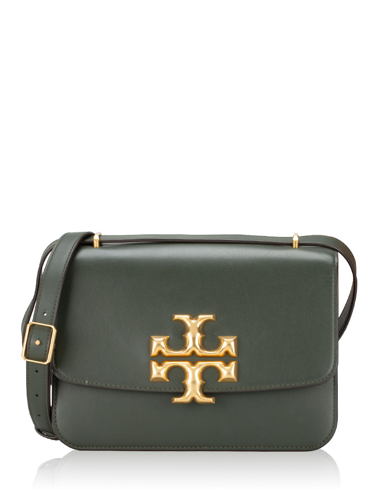 Eleanor Convertible Shoulder Bag Dark Ivy