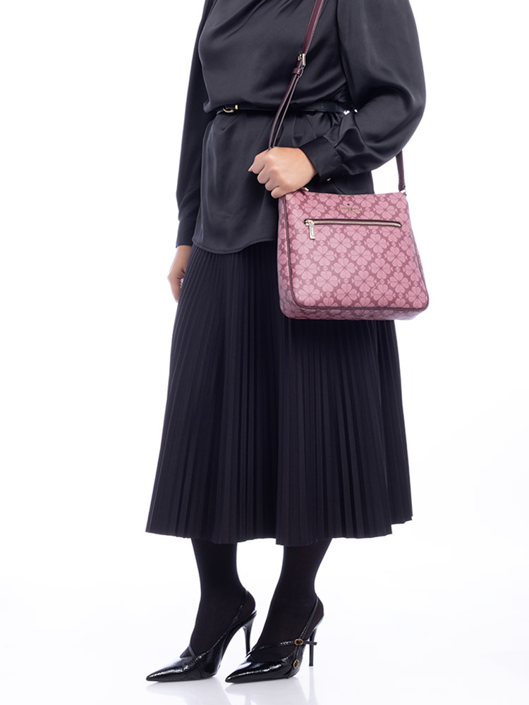 Signature Spade Flower Swingpack Grenache Multi