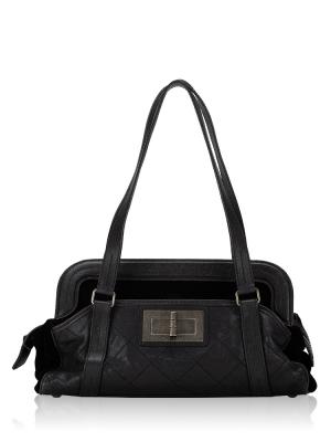 Caviar Reissue Shoulder Bag Black