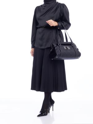 Caviar Reissue Shoulder Bag Black