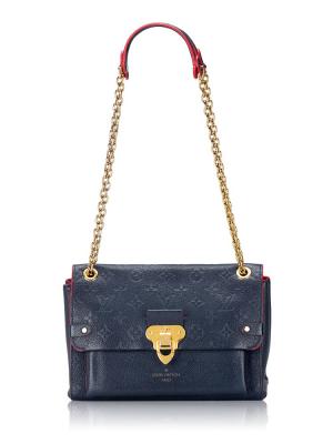 Monogram Empreinte Vavin PM Marine Rouge