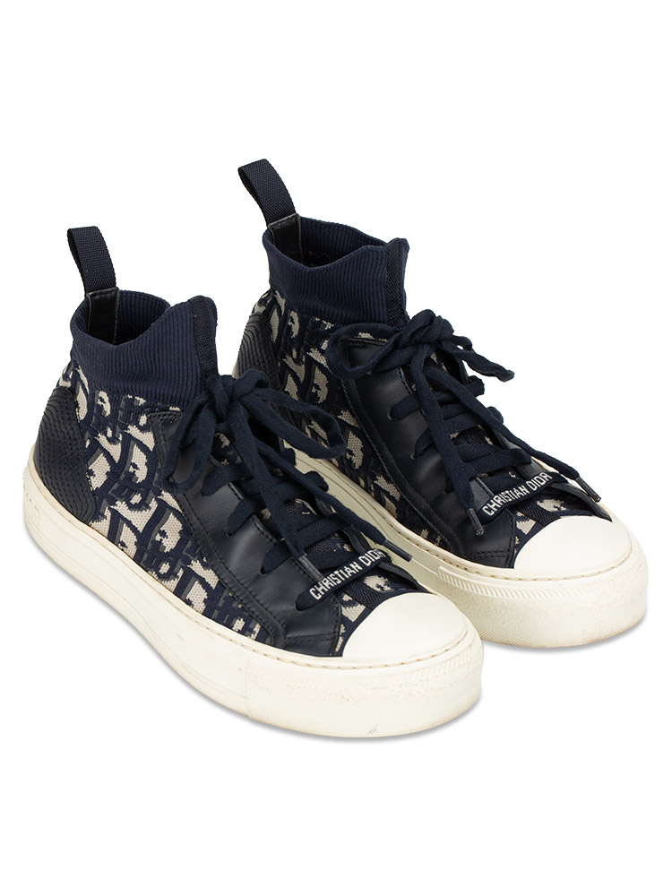dior high top sneakers used