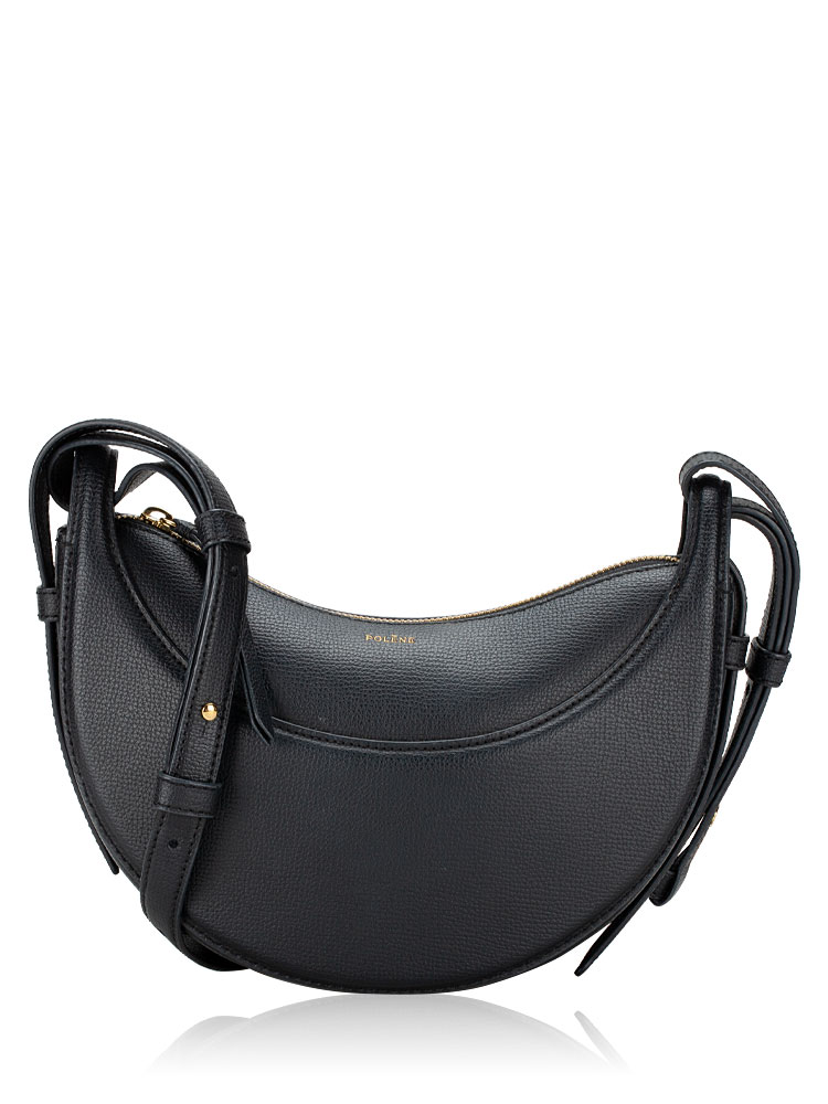 Textured Calfskin Numero Dix Noir