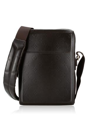 Glace Monogram Bobby Messenger Bag Brown