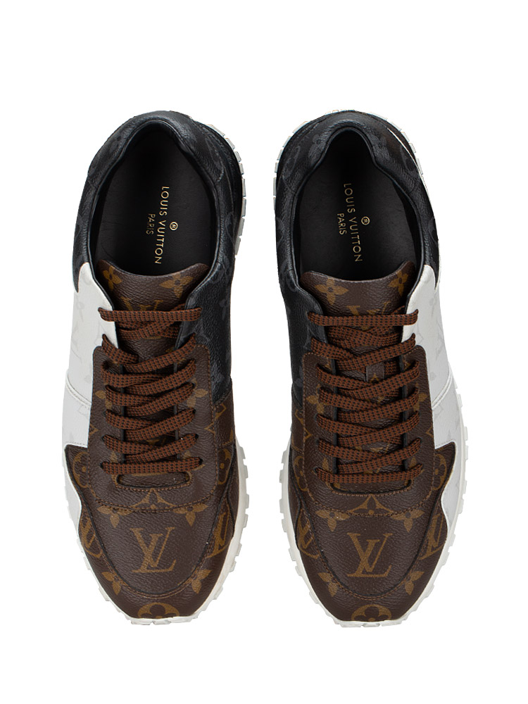 Men Tri-Color Monogram Runaway Sneakers Sz 7