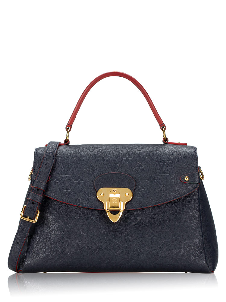 Monogram Empreinte Georges MM Marine Rouge