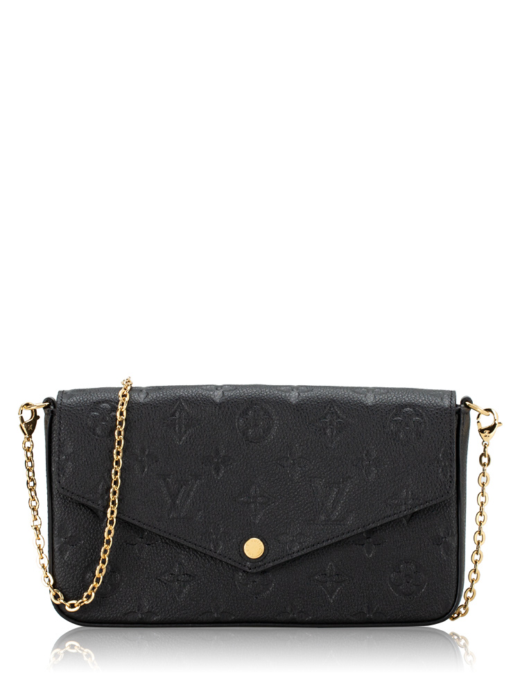 Monogram Empreinte Felicie Pochette Noir