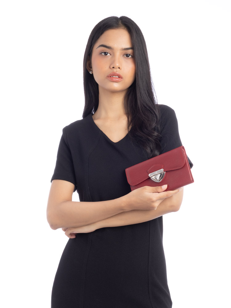 Epi Eugenie Wallet Rubis