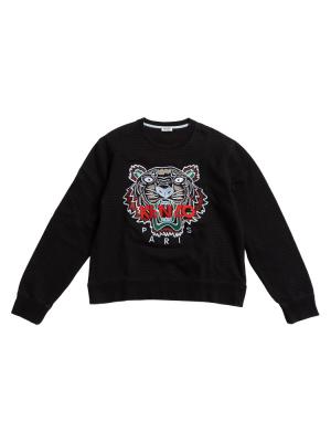 Tiger Sweater Black