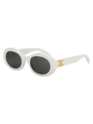 CL40194U Triomphe Sunglasses White