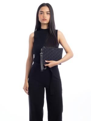 Oblique A5 Flat Pouch Blue