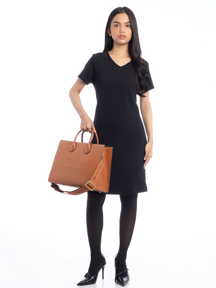 CR684 Ace Leather Tote 35 Tan