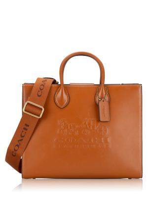 CR684 Ace Leather Tote 35 Tan