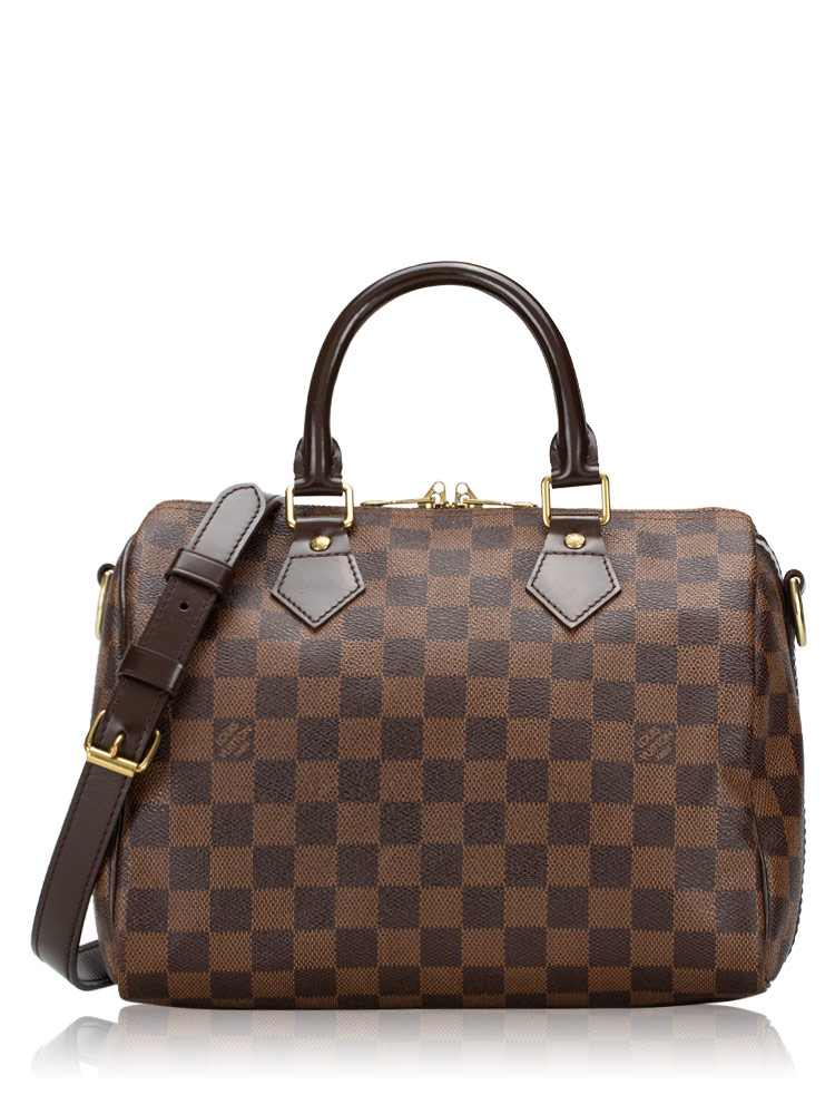 Damier Ebene Speedy 25 Bandouliere