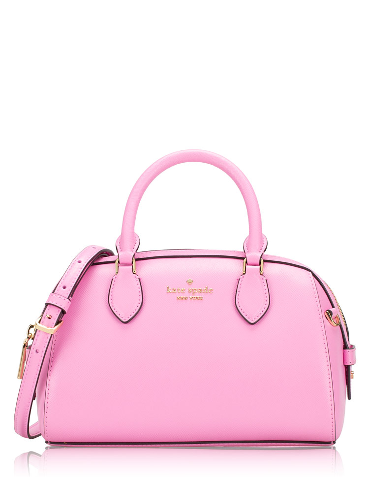 Madison Leather Duffle Surf Pink