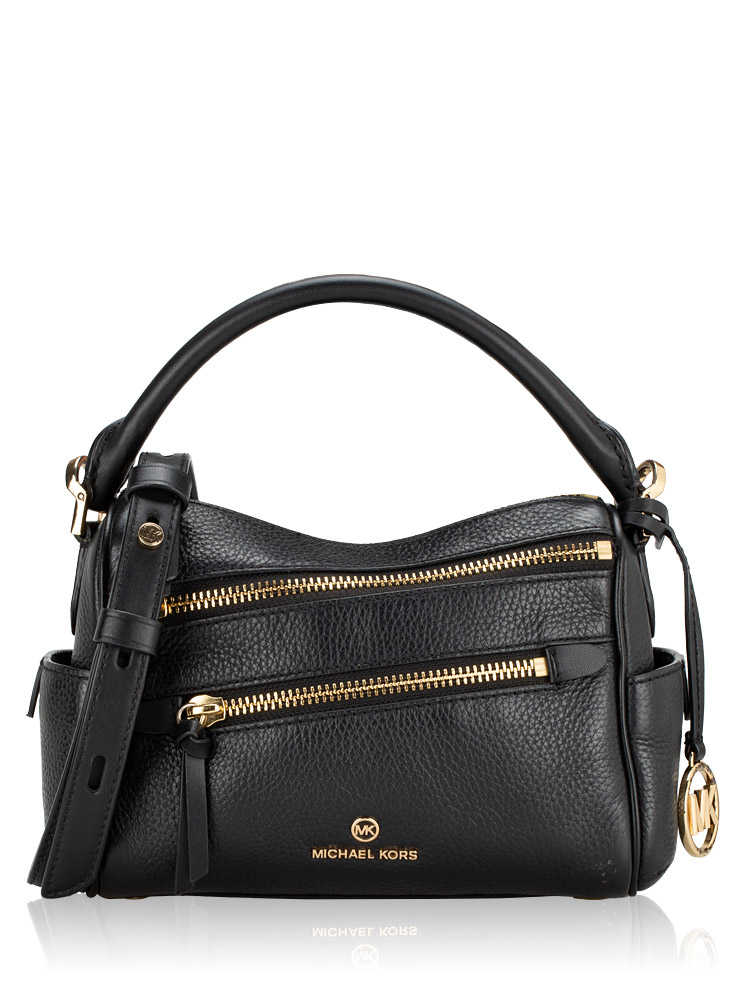 Lorimer Small Satchel Black