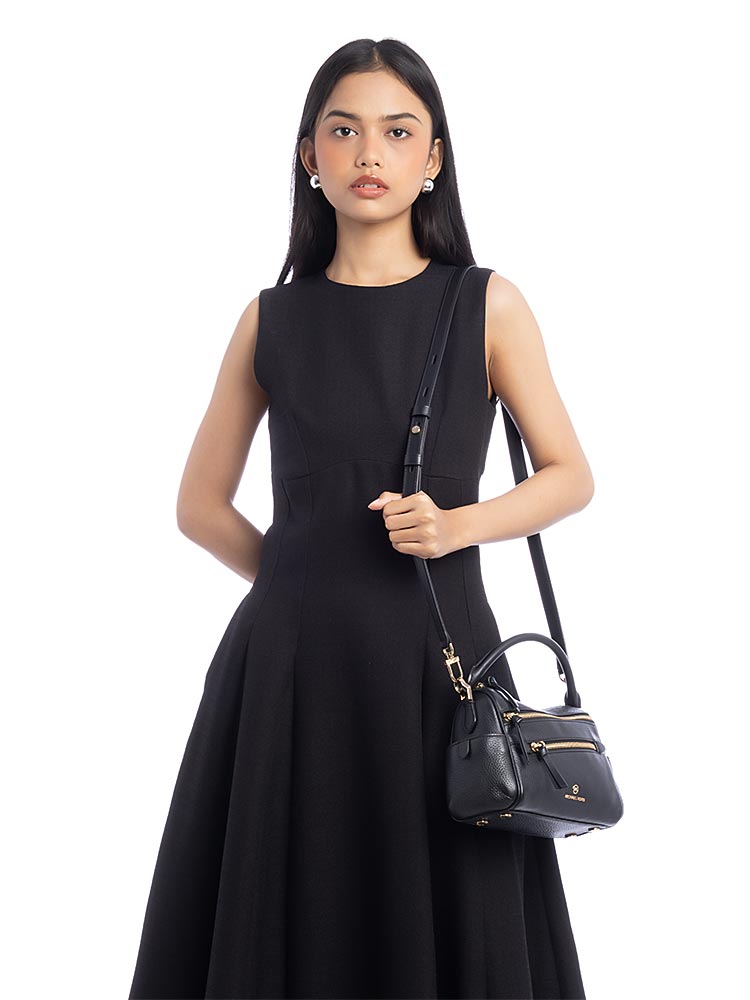 Lorimer Small Satchel Black