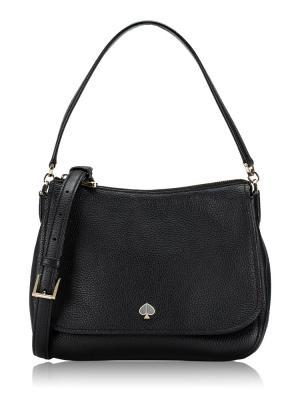 Polly Convertible Shoulder Bag Black