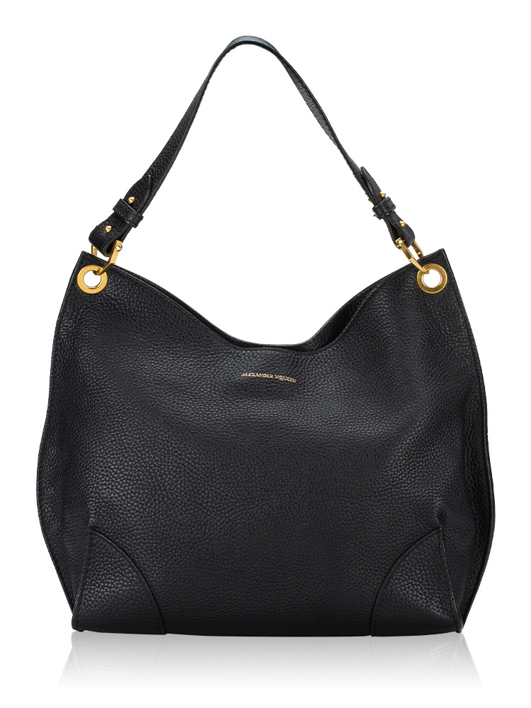 Calfskin Legend Hobo Black