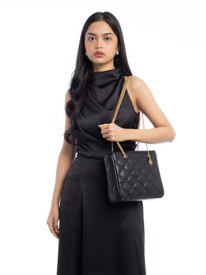 Willa Small Tote Black