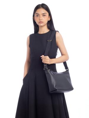 Thea Slouchy Crossbody Black