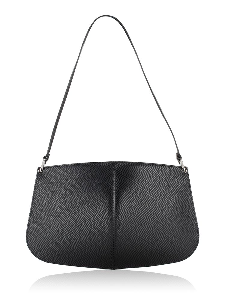 Epi Demi Lune Pochette Noir
