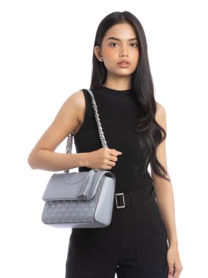Fleming Convertible Shoulder Bag Cloud Blue